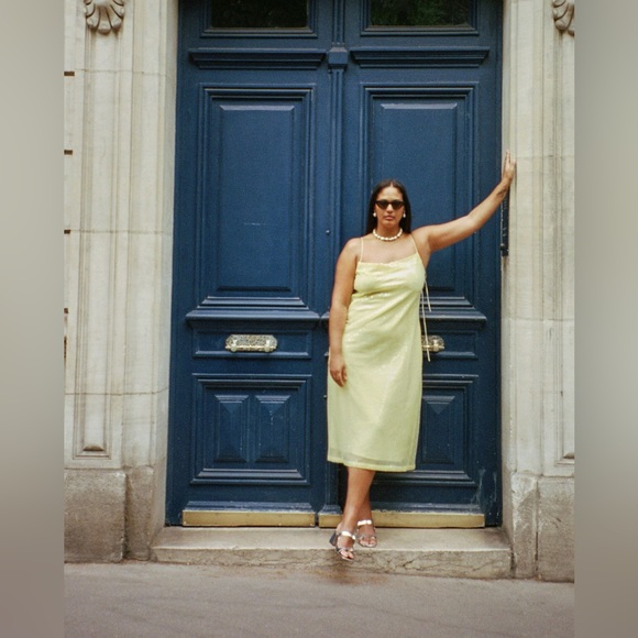 Anna October X J.Crew sequin slip dress - Picture 5 of 6